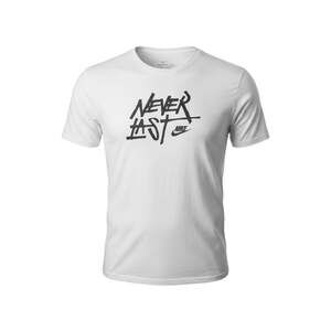 VTG Nike Men's "Never Last" Graphic Athletic Cut White T-Shirt XXL